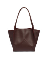 Brown Victoria Leather Tote | PDP | Antonia
