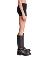 Black Stretch Mini Skirt | PDP | Antonia