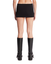 Black Stretch Mini Skirt | PDP | Antonia