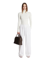 White Relaxed Pants | PDP | Antonia