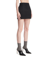 Black Hourglass Mini Skirt | PDP | Antonia