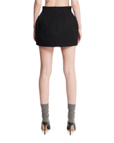 Black Hourglass Mini Skirt | PDP | Antonia