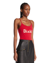 Red The Diablo Cholita Tank | PDP | Antonia