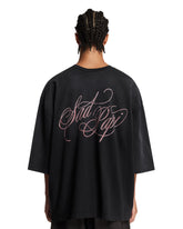 Black Sad Papi Cotton T-Shirt | PDP | Antonia