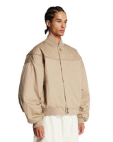 Beige Gas Station Jacket | PDP | Antonia