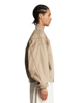 Beige Gas Station Jacket | PDP | Antonia