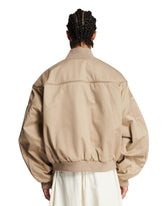 Beige Gas Station Jacket | PDP | Antonia