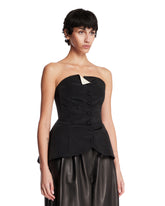 Black Bustier Top | PDP | Antonia