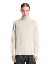 Beige Cashmere and Wool Sweater | PDP | Antonia