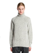 Gray Cashmere and Wool Sweater | PDP | Antonia