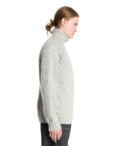 Gray Cashmere and Wool Sweater | PDP | Antonia