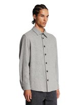 Gray Cashmere and Silk Shirt | PDP | Antonia