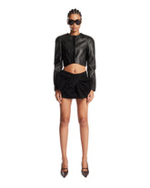 Black Bow Mini Skirt | PDP | Antonia