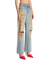 Blue Five-Pocket Jeans | PDP | Antonia