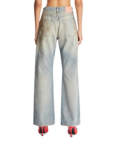 Blue Five-Pocket Jeans | PDP | Antonia