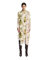 Floral Silk Shirt Dress | PDP | Antonia