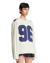 Beige Cotton Logo T-Shirt | PDP | Antonia