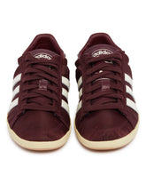 Burgundy Jabbar Ruche Sneakers | PDP | Antonia