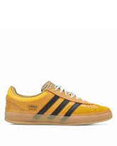 Solar Gold Gazelle Indoor Sneakers | PDP | Antonia