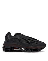 Adidas Originals x Willy Chavarria Black Megaride Bones Sneakers | PDP | Antonia