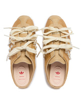 Simone Rocha x Adidas Originals Beige Embellished Slip-On Sneakers | PDP | Antonia