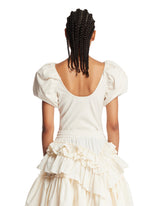 Simone Rocha x Adidas Originals White Top | PDP | Antonia