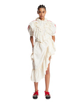 Simone Rocha x Adidas Originals White Ruffle Dress | PDP | Antonia