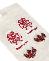 Simone Rocha x Adidas Originals White Embellished Socks | PDP | Antonia