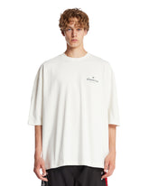 Adidas Originals x Willy Chavarria White Printed T-Shirt | PDP | Antonia