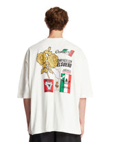 Adidas Originals x Willy Chavarria White Printed T-Shirt | PDP | Antonia