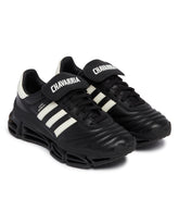 Adidas Originals x Willy Chavarria Black Megaride Copa Sneakers | PDP | Antonia