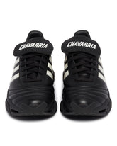 Adidas Originals x Willy Chavarria Black Megaride Copa Sneakers | PDP | Antonia