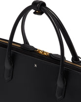 Black Medium Delta Bag | PDP | Antonia
