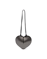 Borsa Le Coeur Con Borchie Nera | PDP | Antonia