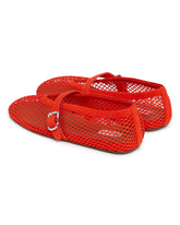 Ballerine Flat In Rete Arancioni | PDP | Antonia