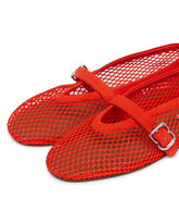 Ballerine Flat In Rete Arancioni | PDP | Antonia