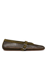 Ballerine Flat In Rete Verdi | PDP | Antonia