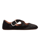 Ballerine Flat Incrociate Marroni | PDP | Antonia