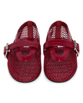 Ballerine Flat In Rete Rosse | PDP | Antonia