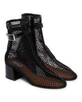 Black 55 Mesh Boots | PDP | Antonia