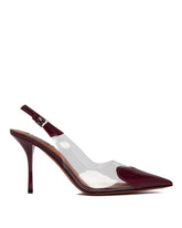 Burgundy Le Coeur Slingbacks | PDP | Antonia