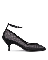 Black Mesh Pumps | PDP | Antonia