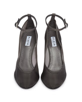 Gray Mesh Pumps | PDP | Antonia
