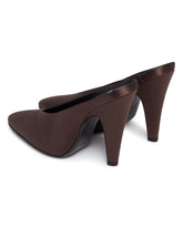 Mules Cone In Raso Marroni | PDP | Antonia