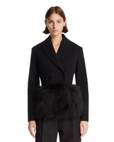 Blazer Doppiopetto In Lana Nero | PDP | Antonia