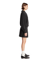 Gray Wool Polo Dress | PDP | Antonia