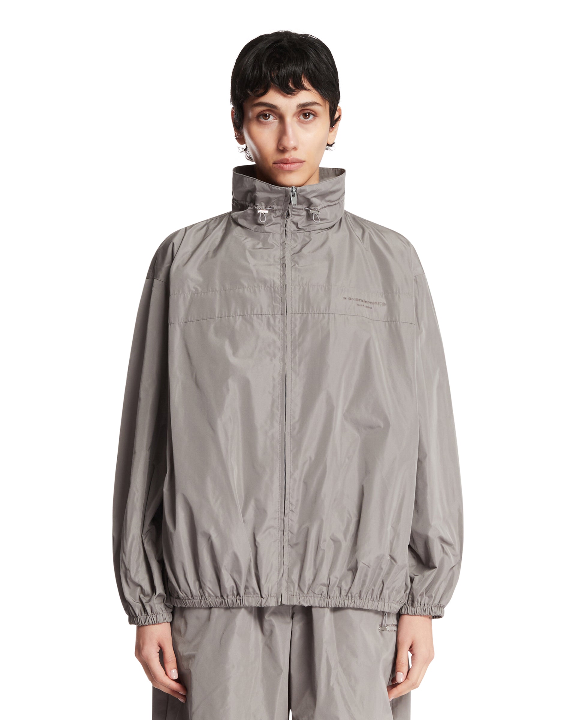 Gray Track Jacket | ALEXANDER WANG - Antonia