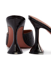 Black Leather Lupita Mules | PDP | Antonia