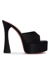 Black Dalida Platform Mules | PDP | Antonia