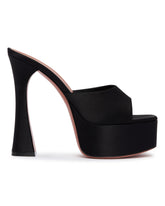 Black Dalida Platform Mules | PDP | Antonia